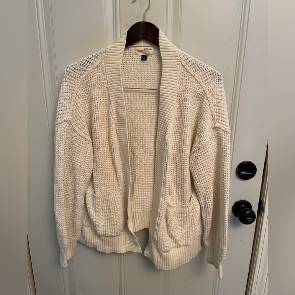 Universal Thread White Cardigan - Small - image 1